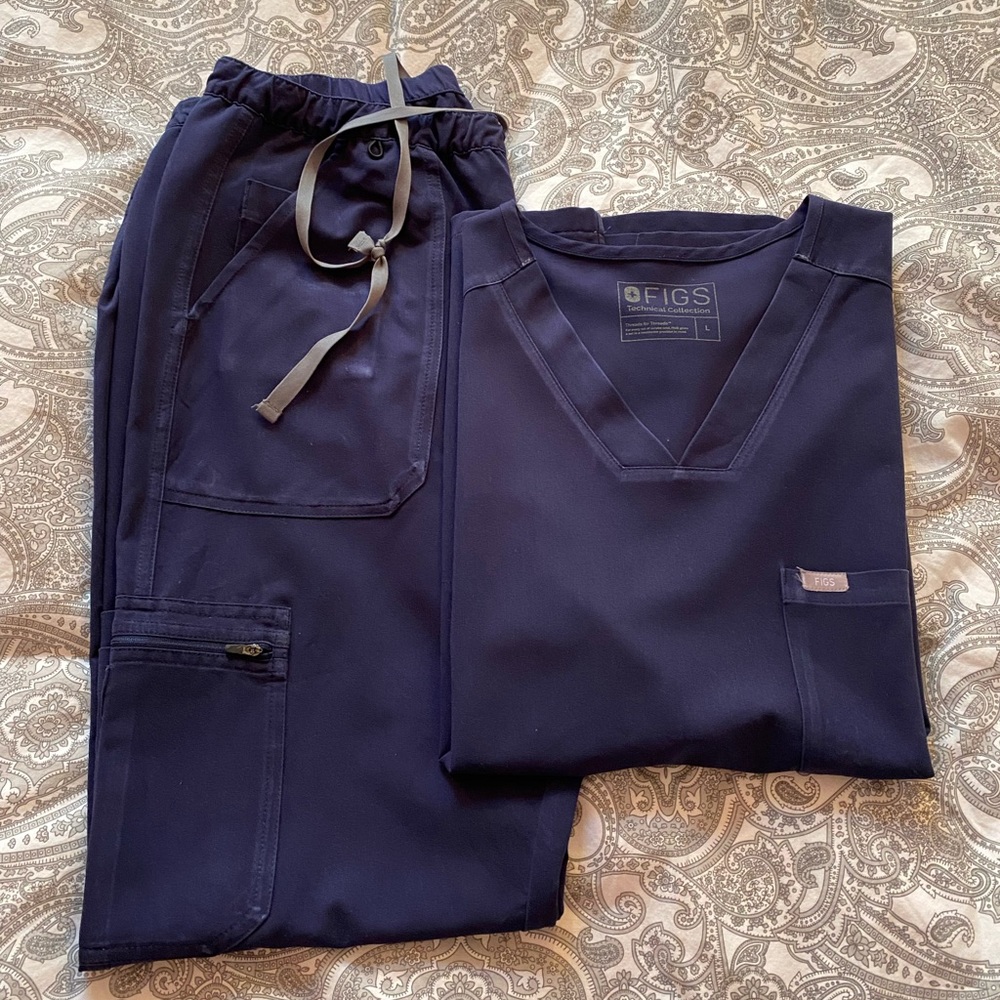 Figs Men's Scrub Set (Jogger pants)